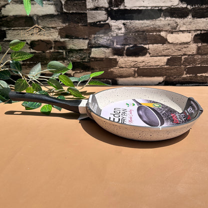 Sonex® Silver Steel Marble Coating Frying Pan | Non-Stick Premium Cookware Fry Pan