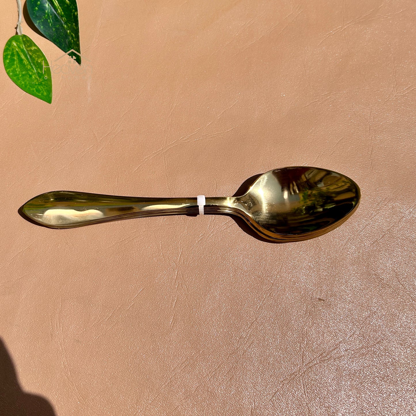 Heaven® Pure Stainless Steel Golden Cutlery Rust-Resistant & Dishwasher Safe Spoons