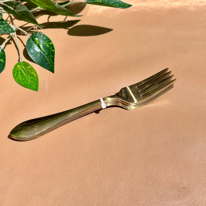 Heaven® Pure Stainless Steel Golden Cutlery Rust-Resistant & Dishwasher Safe Spoons