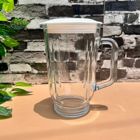 National Panasonic Anex Westpoint Juicer Blender Glass Jug 1 liter Jug 1000 ml Juicer Blender Jug Original Glass - Heaven of homes - Sale Pakistan
