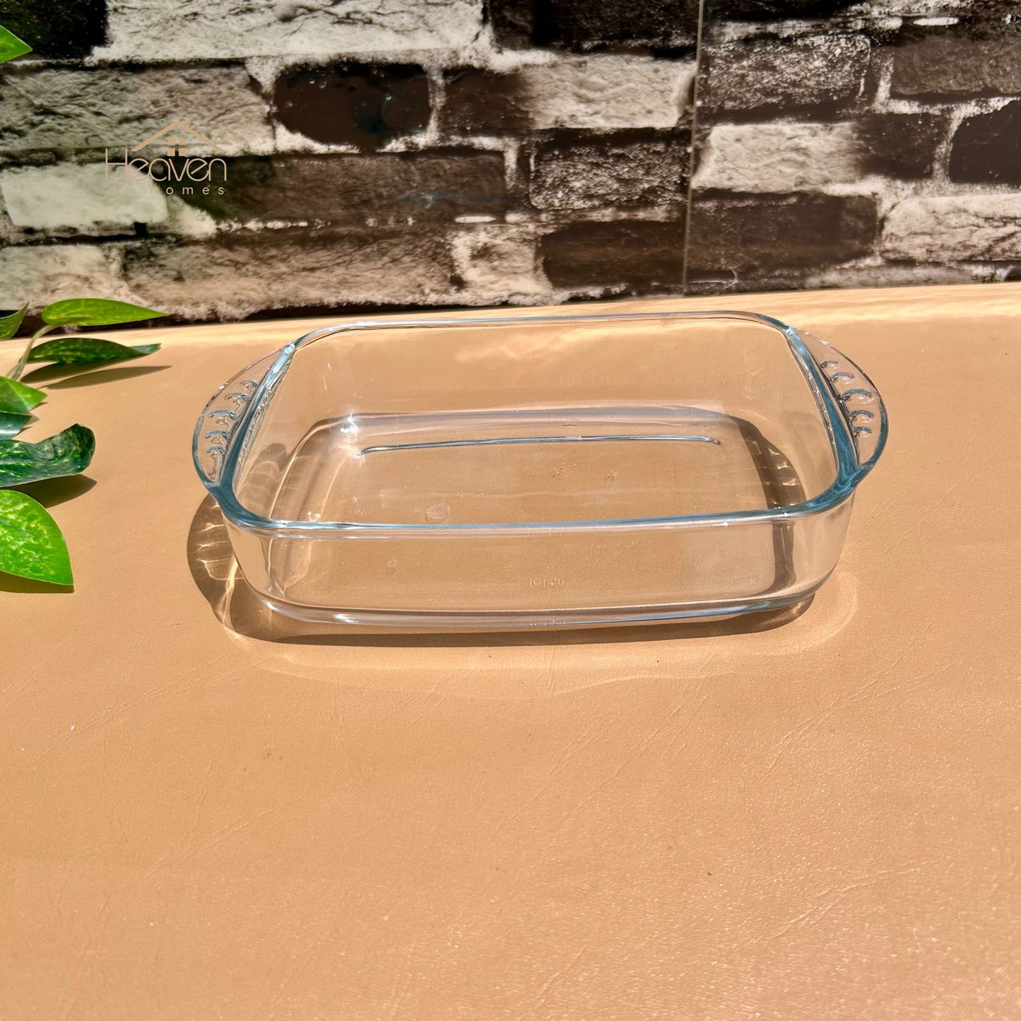 Heaven® Set of 2 Serving Dish – 8 Inch Rectangular Dish | Microwave Safe, Durable & Elegant Tableware for Everyday Use & Parties