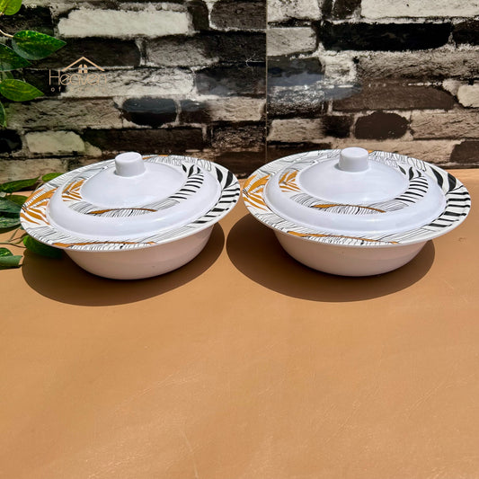 Heaven® Melamine Dinner Bowls and Rice Dishes – Heavyweight, Durable, Stain-Resistant, Double-Glazed Finish - Heaven of homes - Sale Pakistan
