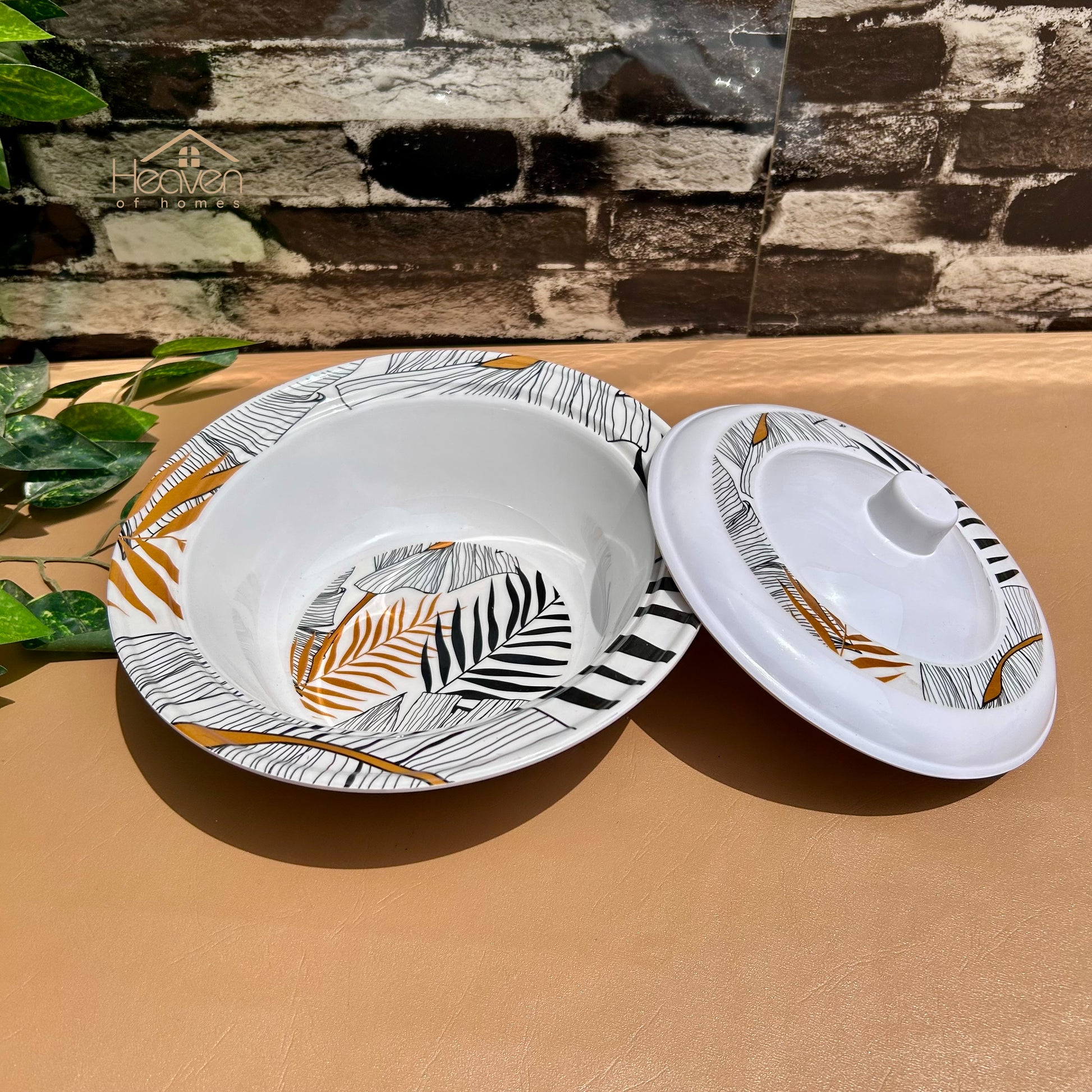 Heaven® Melamine Dinner Bowls and Rice Dishes – Heavyweight, Durable, Stain-Resistant, Double-Glazed Finish - Heaven of homes - Sale Pakistan