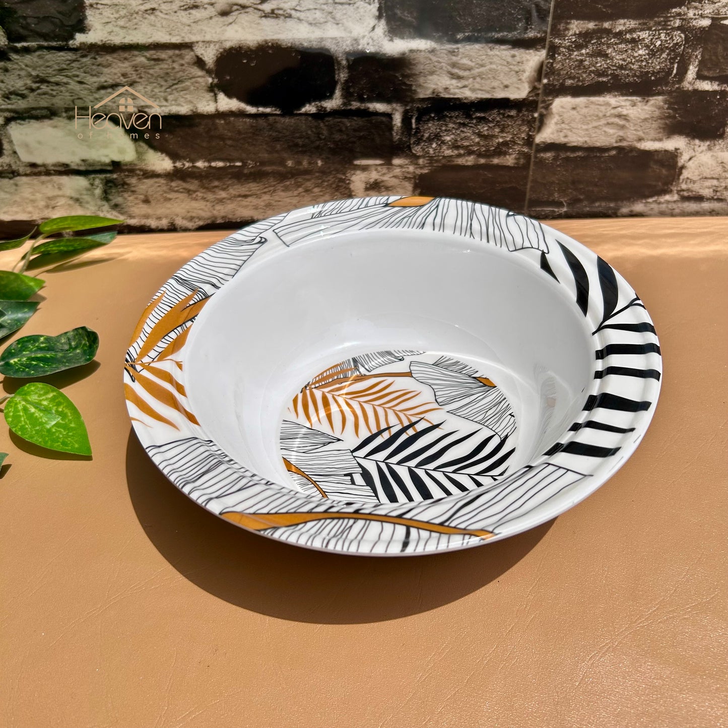 Heaven® Melamine Dinner Bowls and Rice Dishes – Heavyweight, Durable, Stain-Resistant, Double-Glazed Finish - Heaven of homes - Sale Pakistan