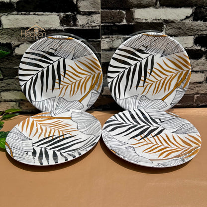 Heaven® Melamine Dinner Plates – Heavyweight, Durable, Stain-Resistant, Double-Glazed Design - Heaven of homes - Sale Pakistan