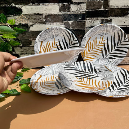 Heaven® Melamine Dinner Plates – Heavyweight, Durable, Stain-Resistant, Double-Glazed Design - Heaven of homes - Sale Pakistan