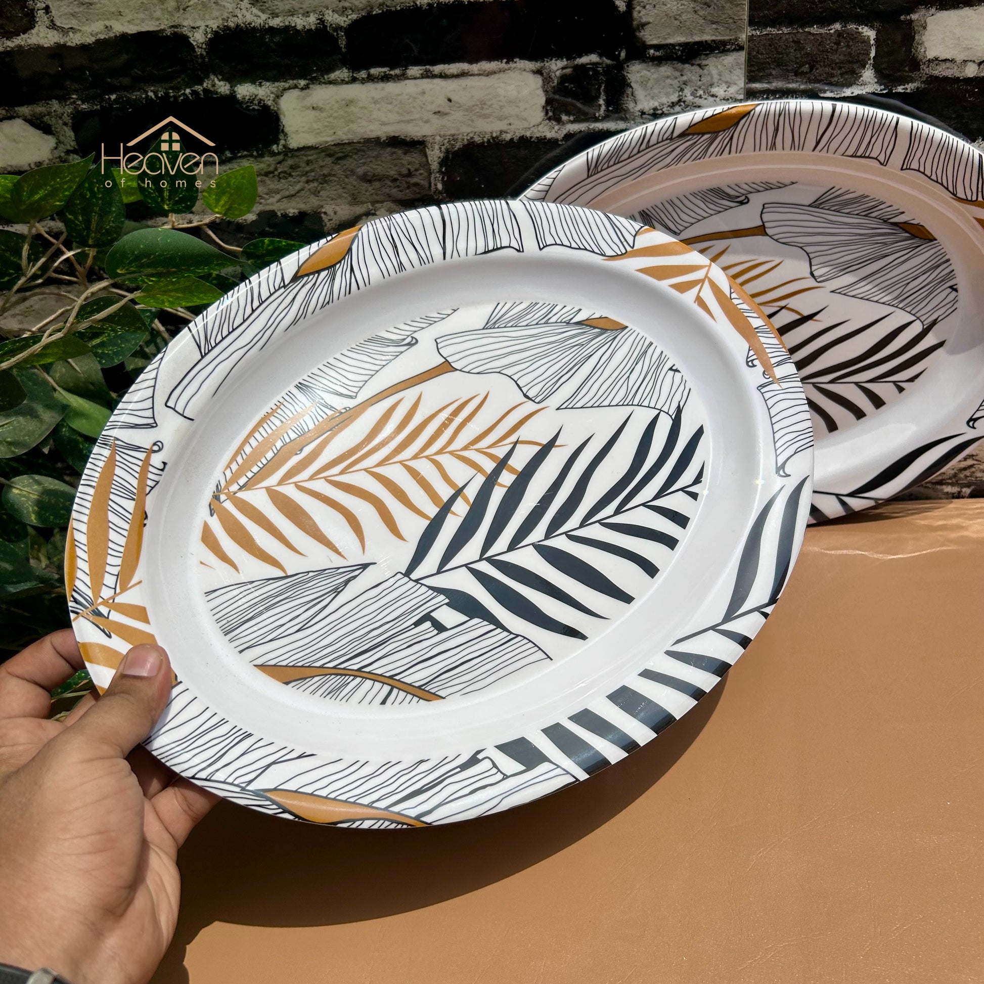 Heaven® Melamine Dinner Bowls and Rice Dishes – Heavyweight, Durable, Stain-Resistant, Double-Glazed Finish - Heaven of homes - Sale Pakistan