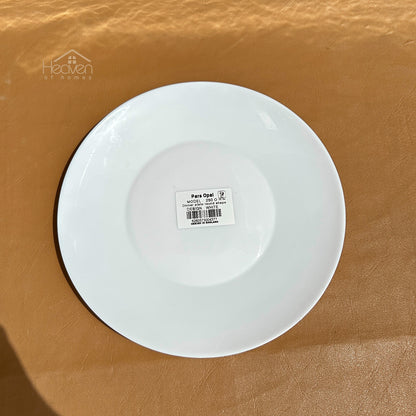 Opal® Set of 6 Round Marble Rice Plates – 9 Inch Dinner Plates