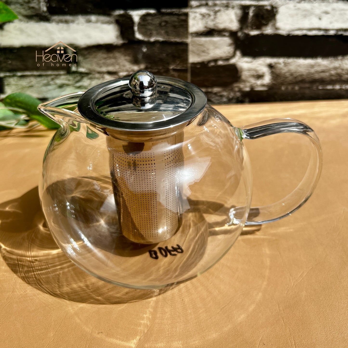 Heaven® Glass Stovetop Kettle – Heat-Resistant Tea & Water Boiling Kettle for Kitchen
