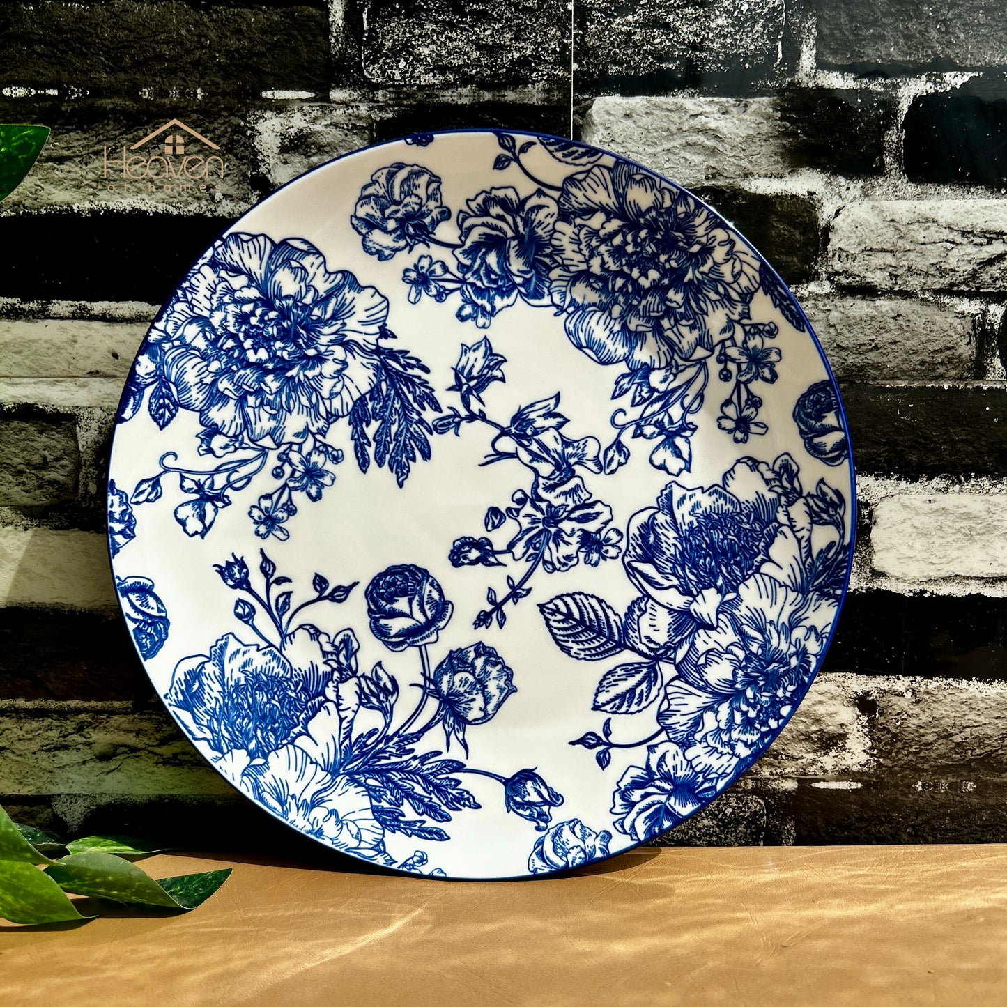 Heaven® Floral Blue Porcelain