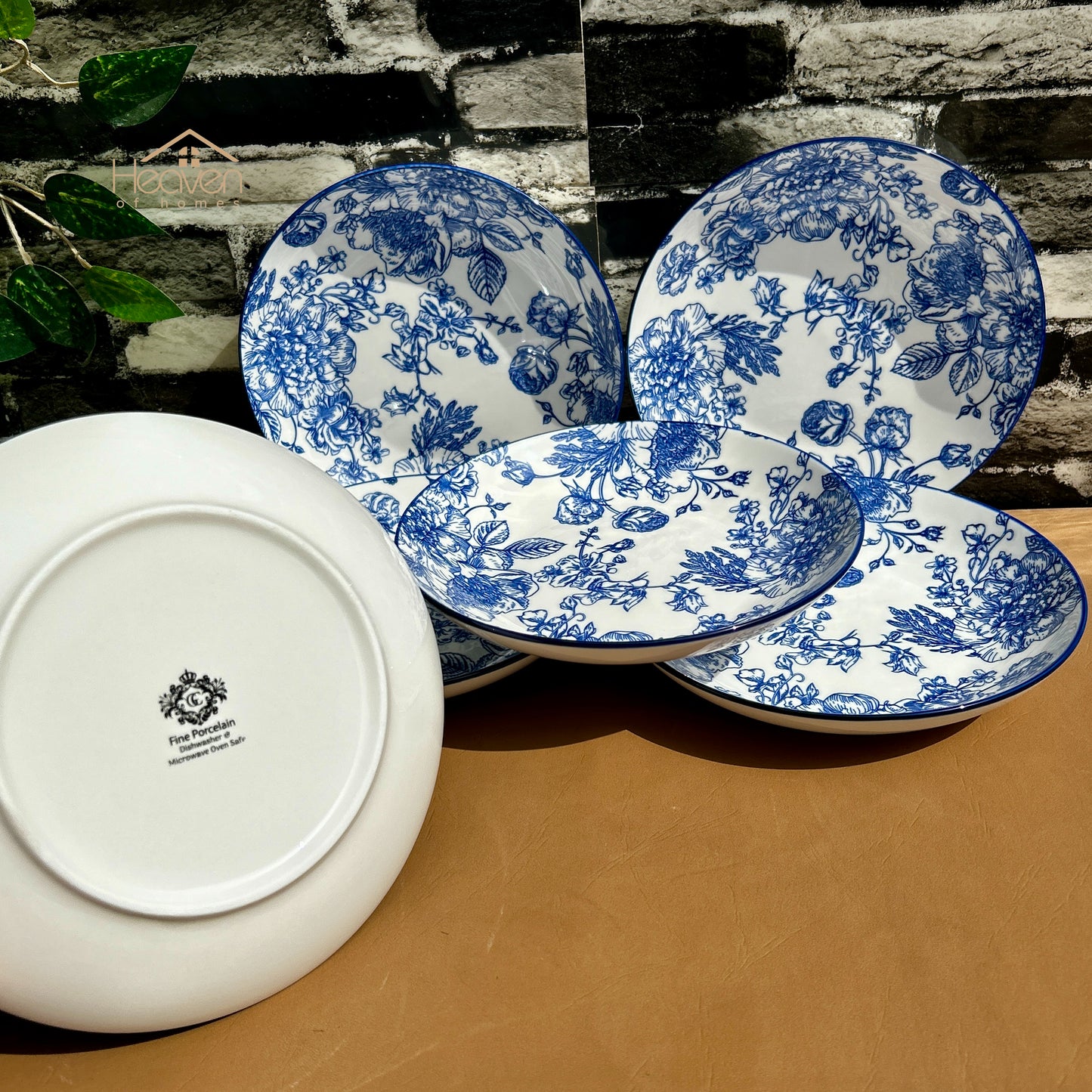 Heaven® Floral Blue Porcelain