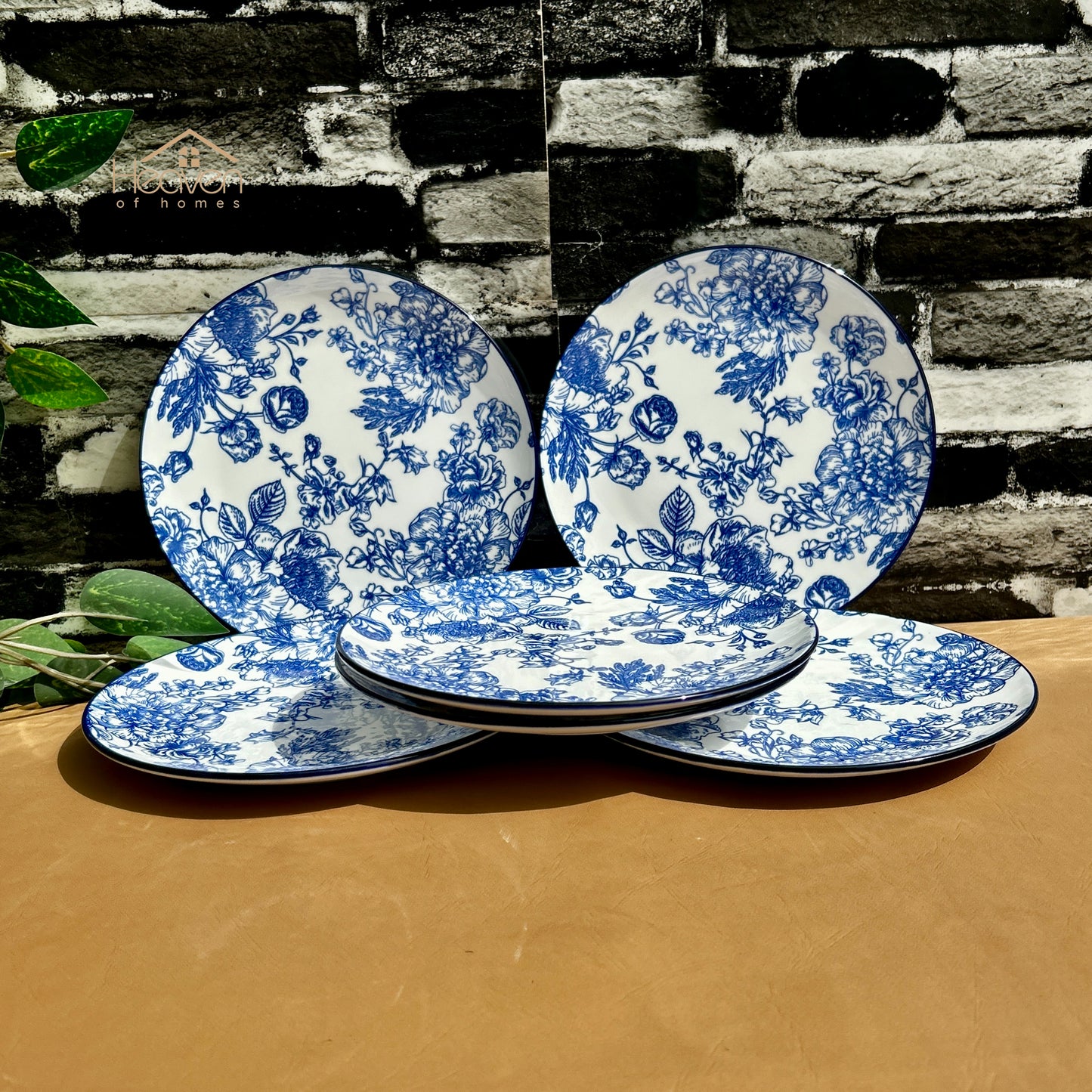 Heaven® Floral Blue Porcelain