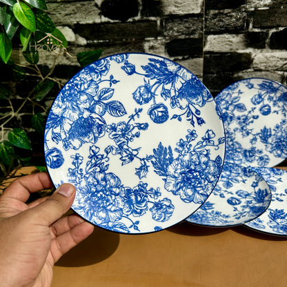 Heaven® Floral Blue Porcelain