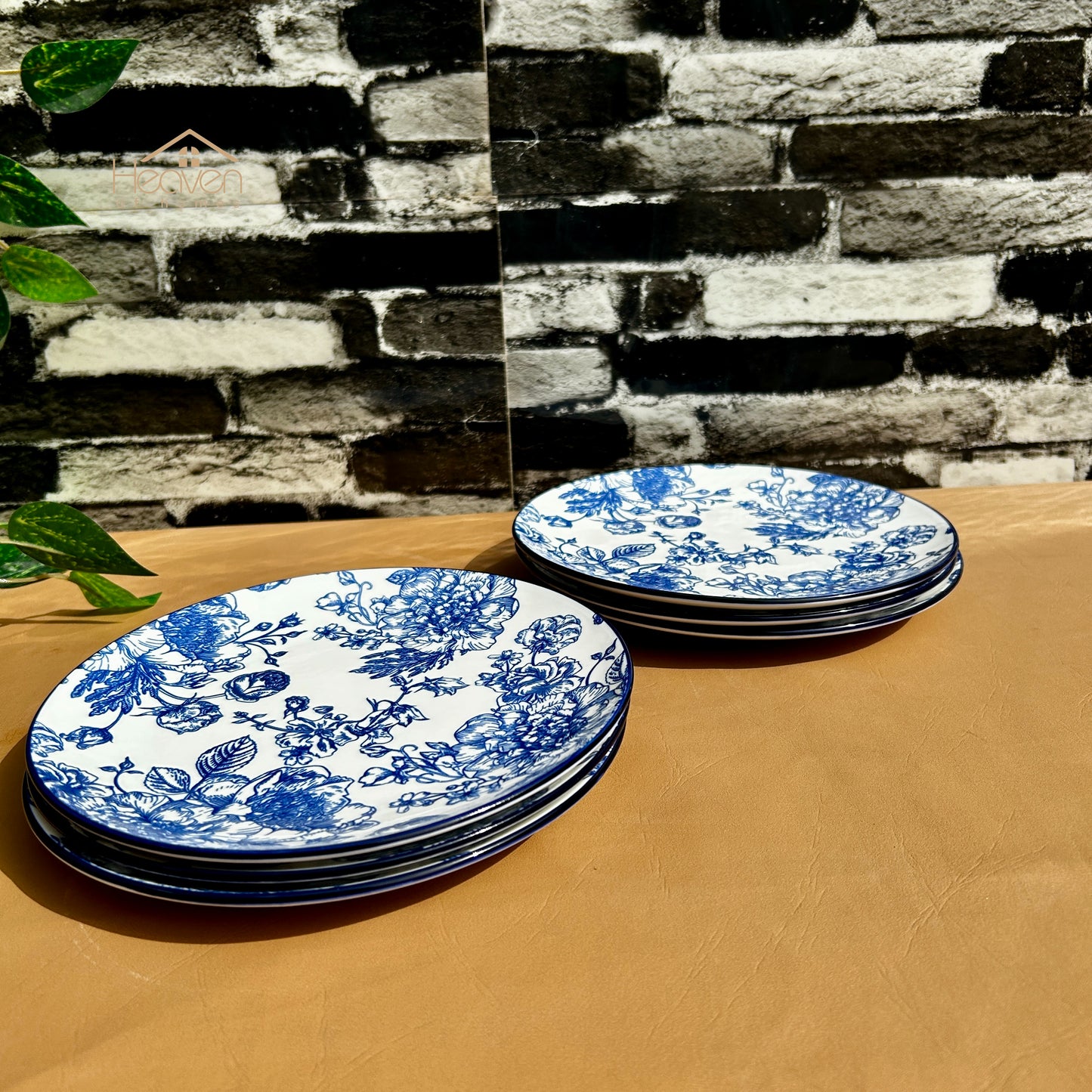 Heaven® Floral Blue Porcelain