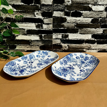 Heaven® Floral Blue Porcelain