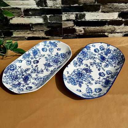 Heaven® Floral Blue Porcelain