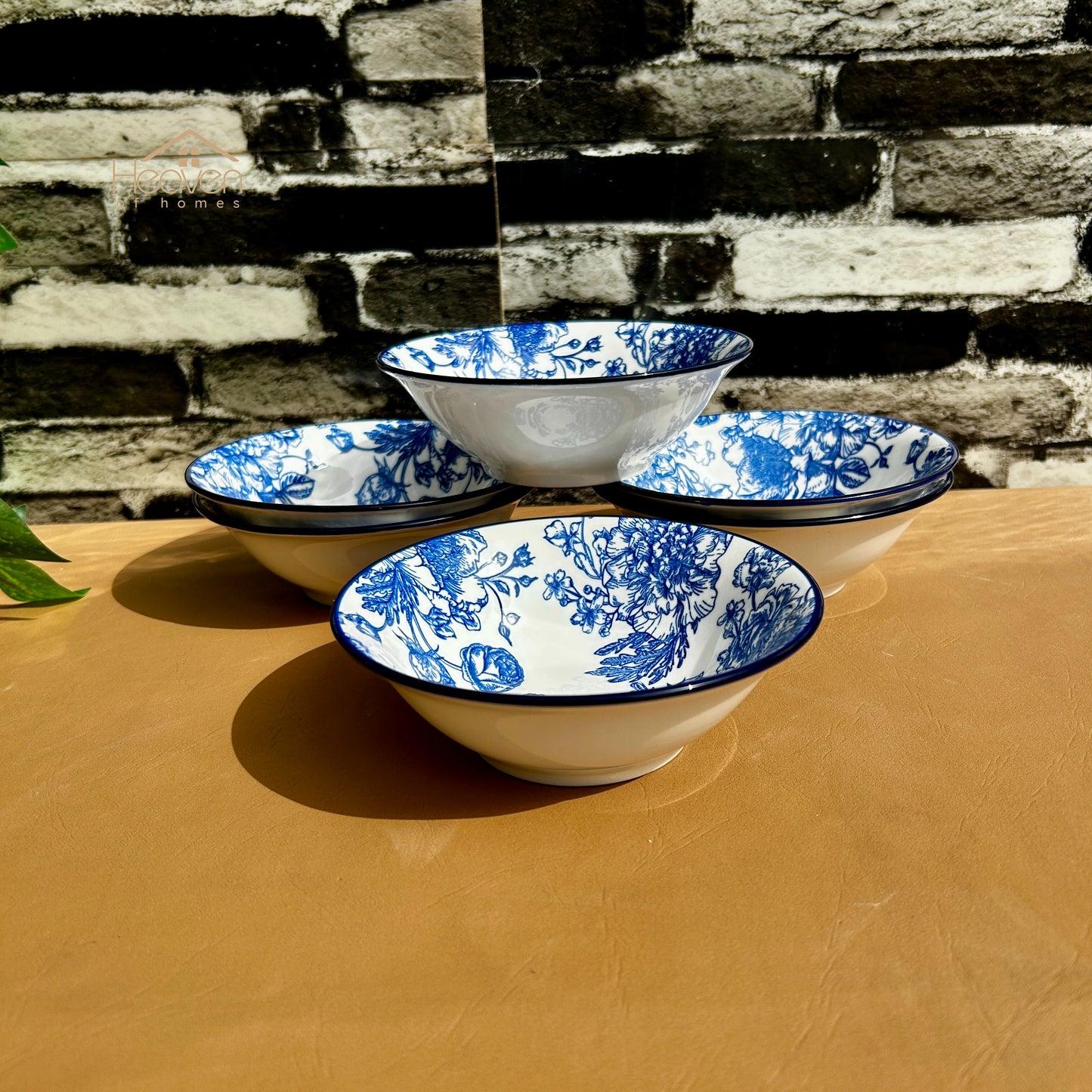 Heaven® Floral Blue Porcelain