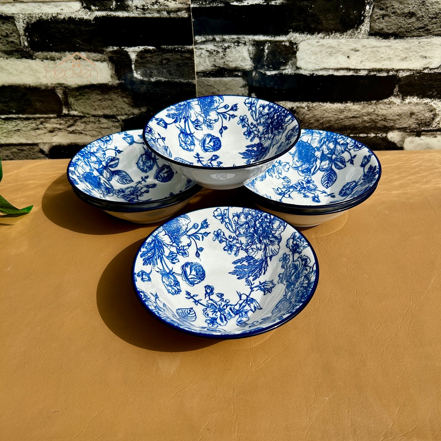 Heaven® Floral Blue Porcelain
