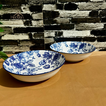 Heaven® Floral Blue Porcelain
