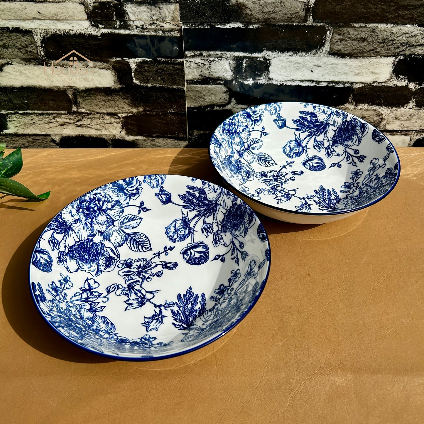 Heaven® Floral Blue Porcelain
