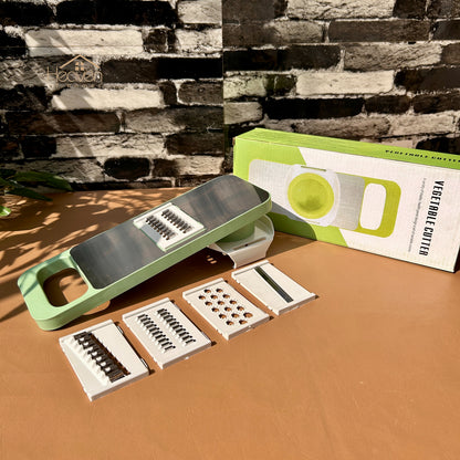 Heaven® Salad Cutter with Easy Grip – Quick Veggie & Fruit Slicing and Grating