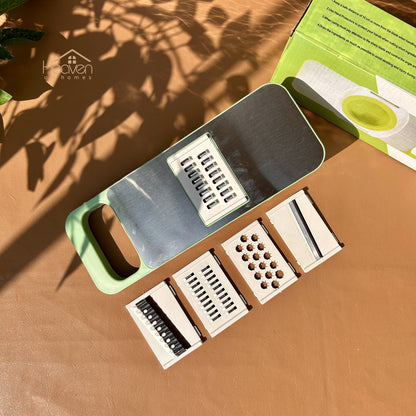 Heaven® Salad Cutter with Easy Grip – Quick Veggie & Fruit Slicing and Grating