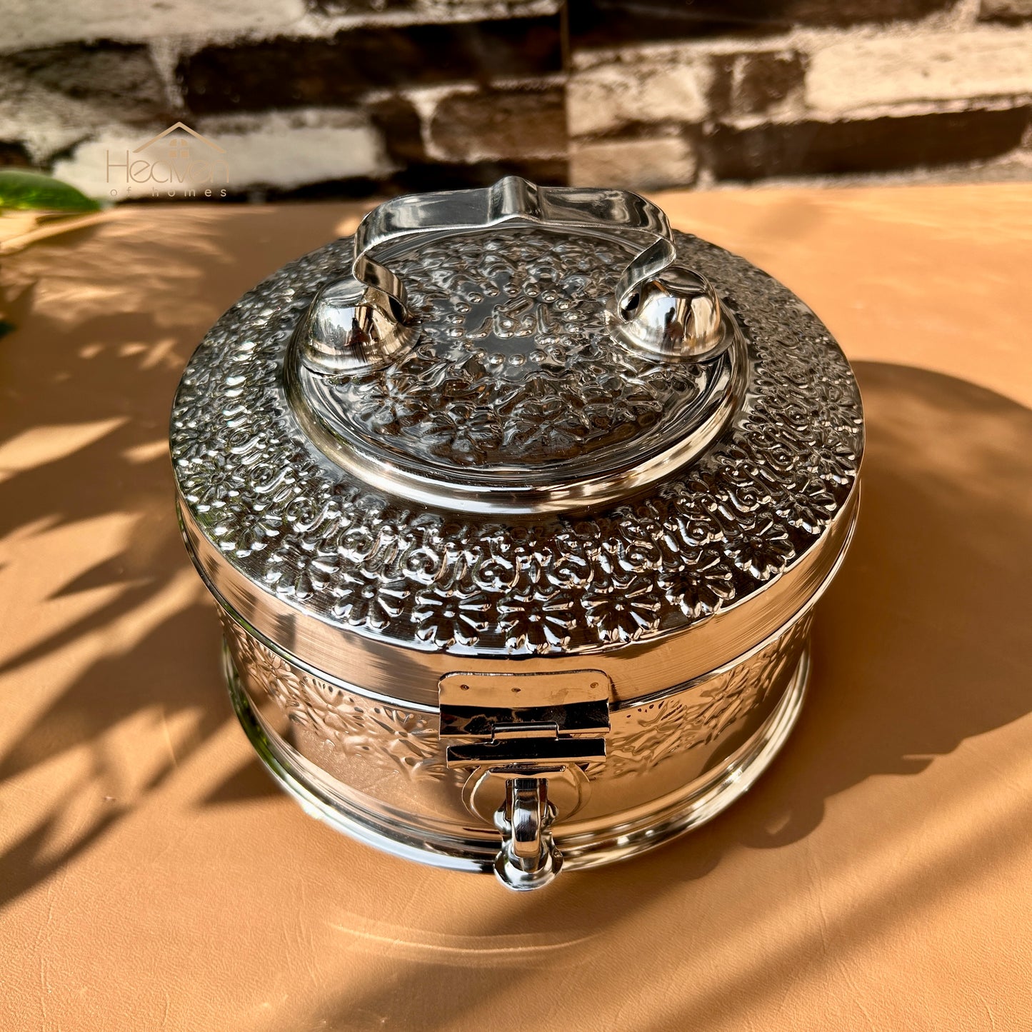 Heaven® Stainless Steel Paan Daan – Durable Multi-Purpose Kitchen Storage Container