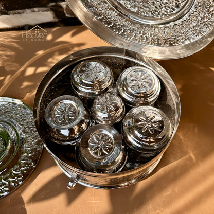 Heaven® Stainless Steel Paan Daan – Durable Multi-Purpose Kitchen Storage Container