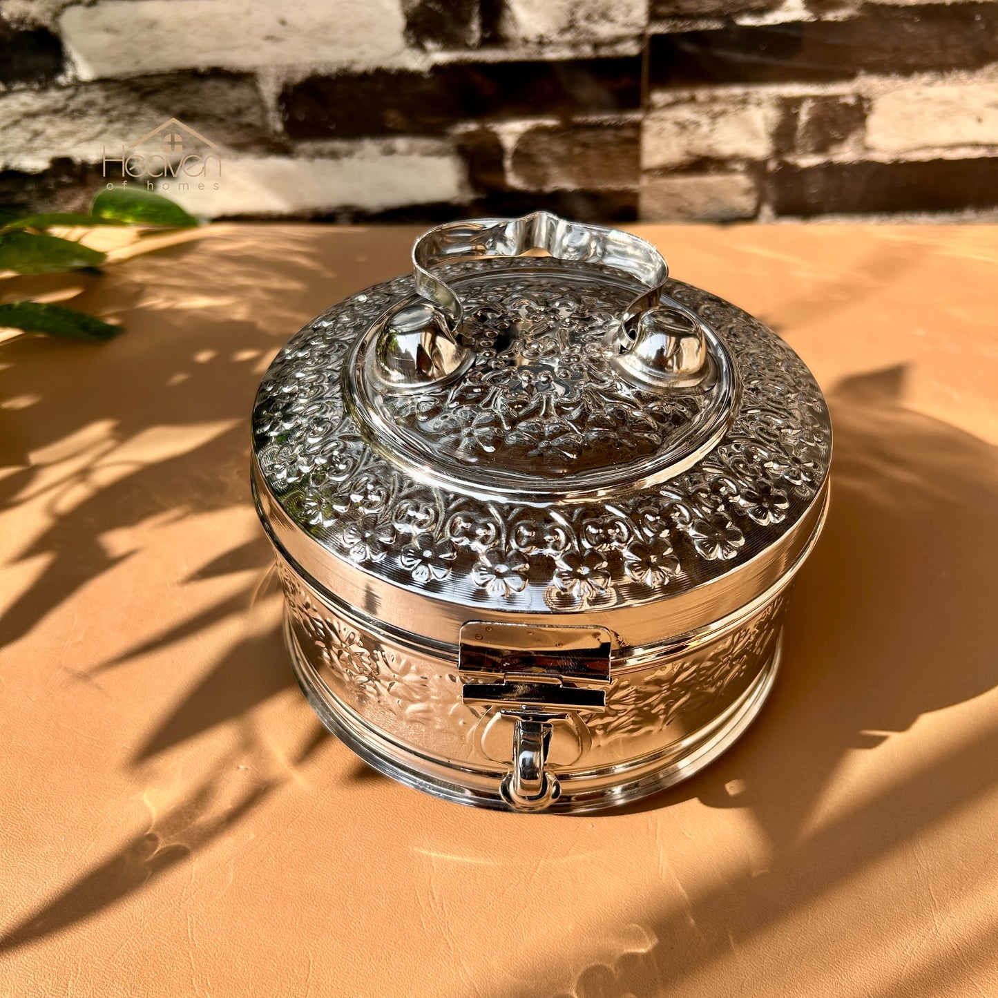 Heaven® Stainless Steel Paan Daan – Durable Multi-Purpose Kitchen Storage Container