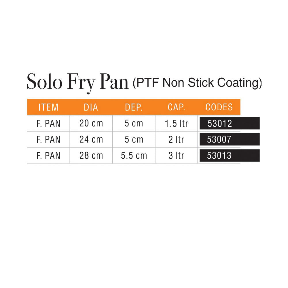 Sonex™ Solo Fry Pan-Non Stick Die Cast Coating - Heaven of homes