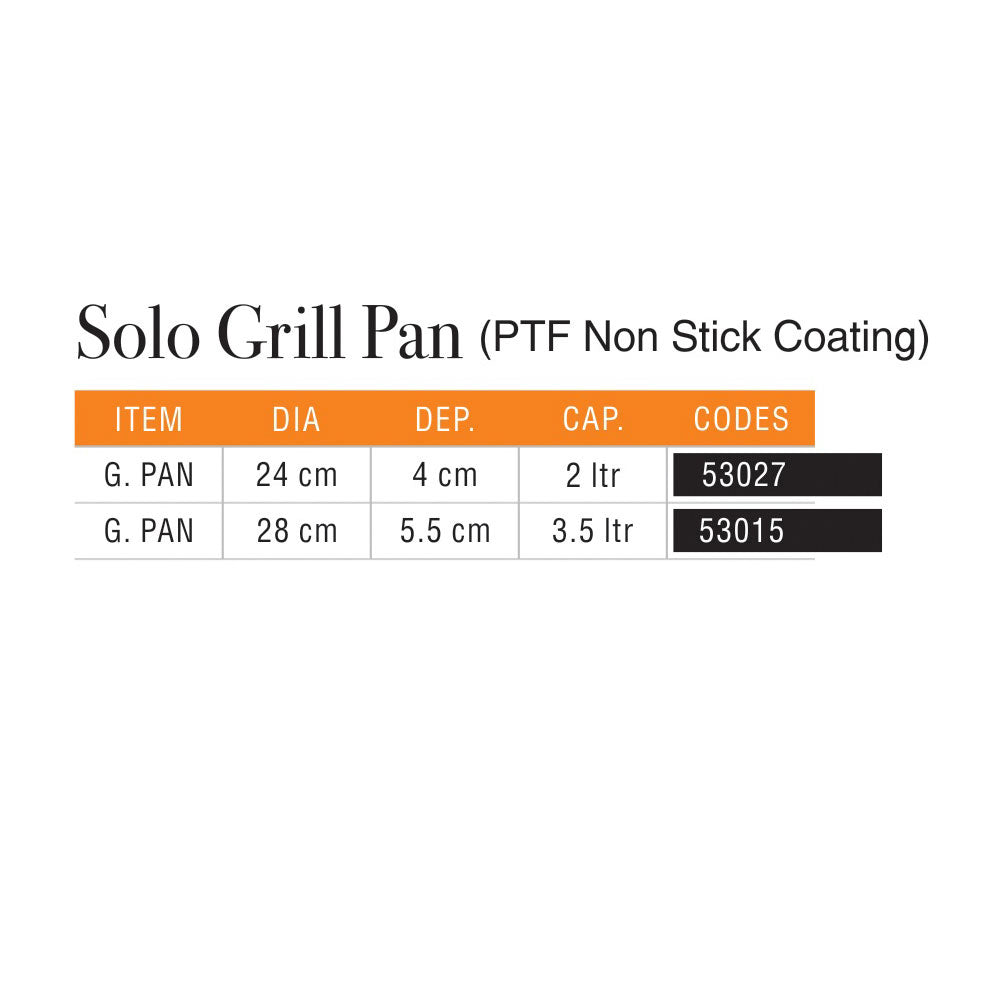 Sonex™Die Cast Non Stick Solo Grill Pan - Heaven of homes