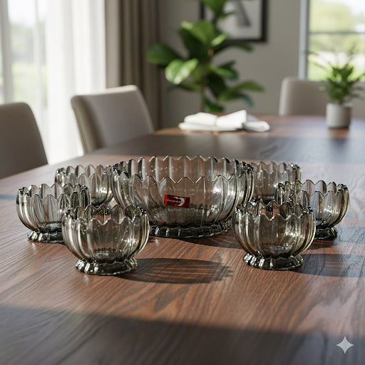 Deli® Premium 7-Piece Fruit Set – Stylish Serving Bowls - TG1080/L7HS