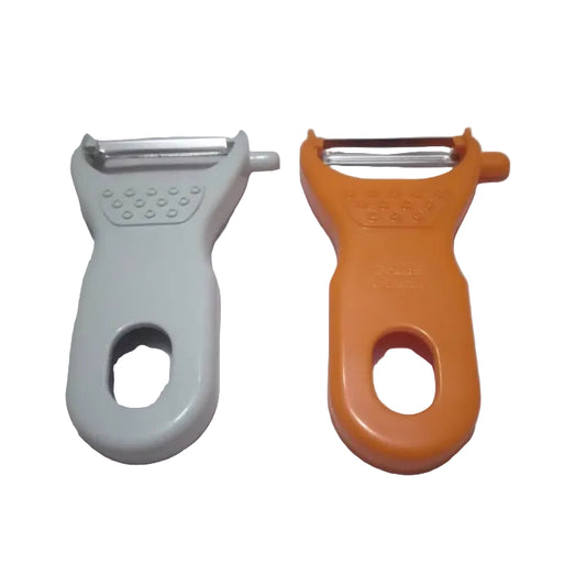 Pack of 2 Original Bruno Potato & Vegetable Peeler – Sharp Stainless Steel Blade with Ergonomic Handle