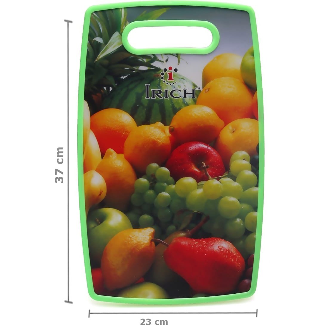 Kitchen Plastic Cutting Board Fruit Design 37cm x 23cm - Heaven of homes