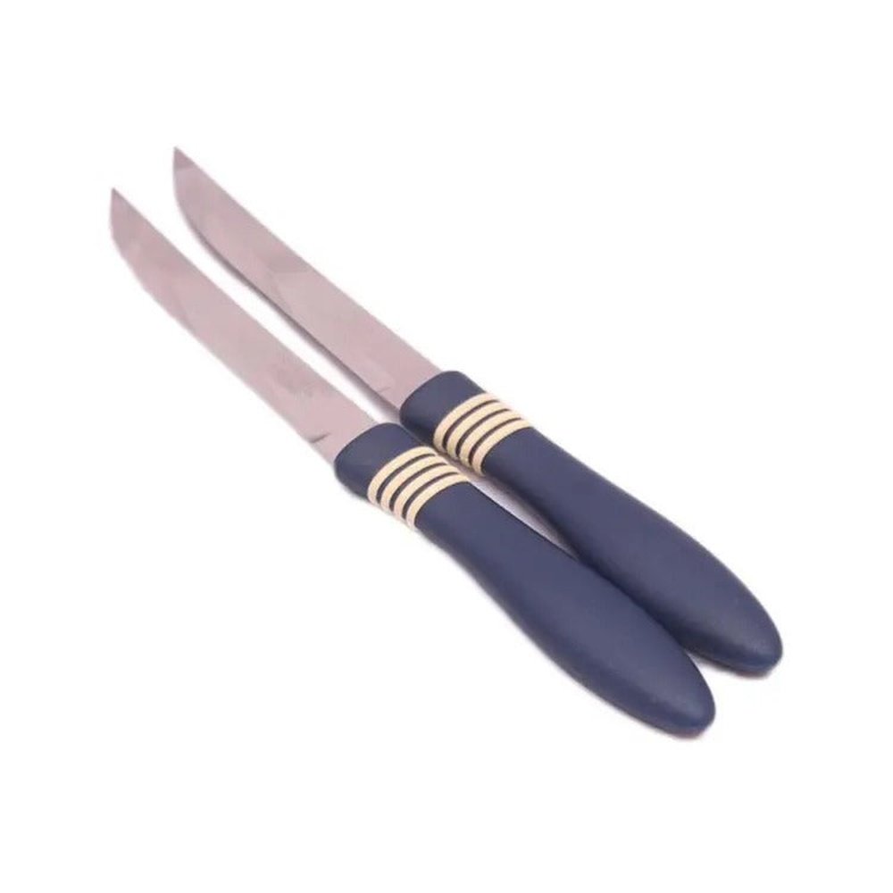 Pack of 2 - Tramontina Knives - Dark Blue - Heaven of homes