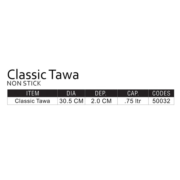 Sonex™ Classic Tawwa-Non Stick-30.5 CM-Regular Size - Heaven of homes