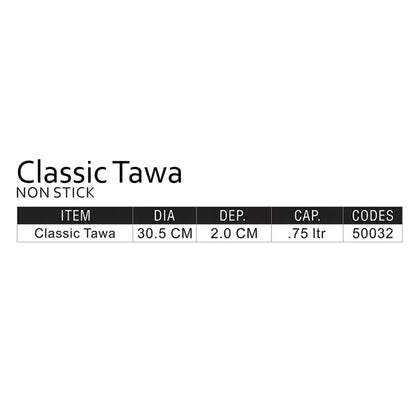 Sonex™ Classic Tawwa-Non Stick-30.5 CM-Regular Size - Heaven of homes