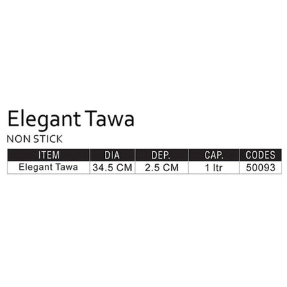 Sonex™ Elegant Tawwa-Non Stick-34.5 CM Large Size - Heaven of homes