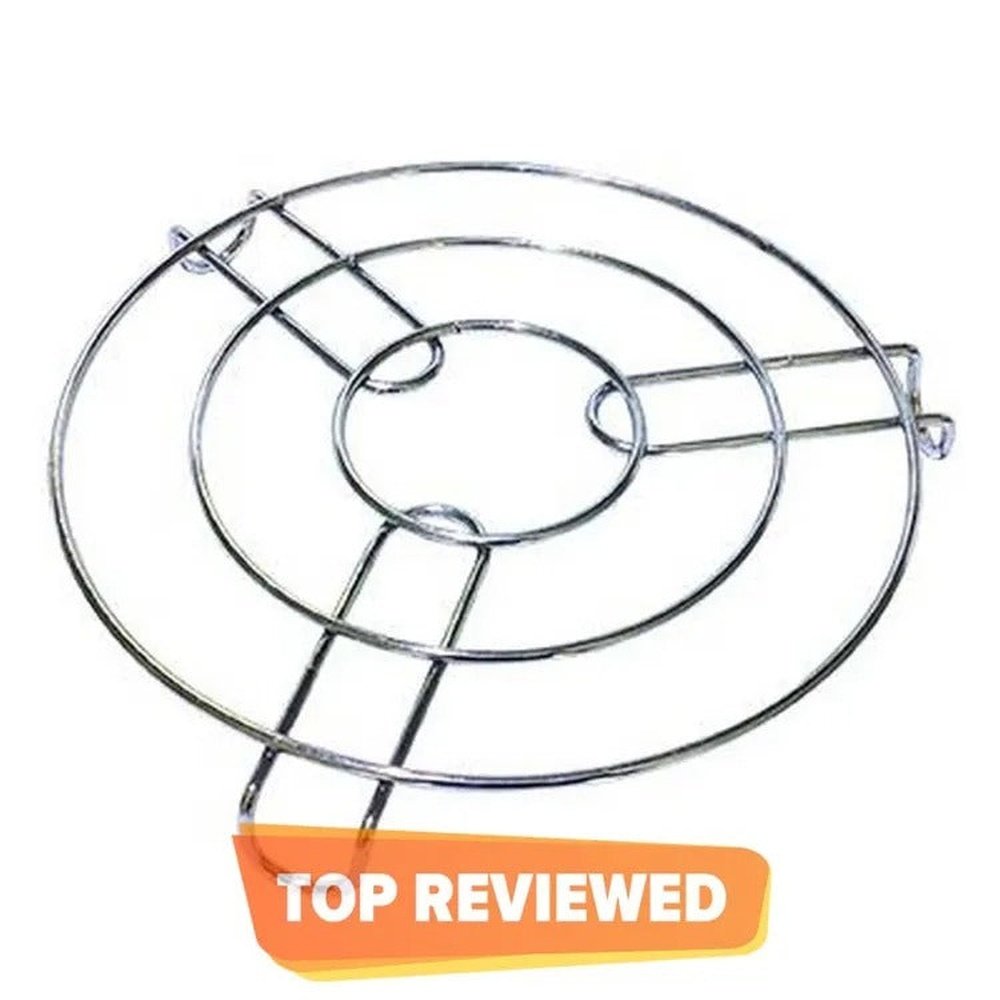 Stainless Steel Round Heat Resistant Hot Pot And Pan Stand - Heaven of homes