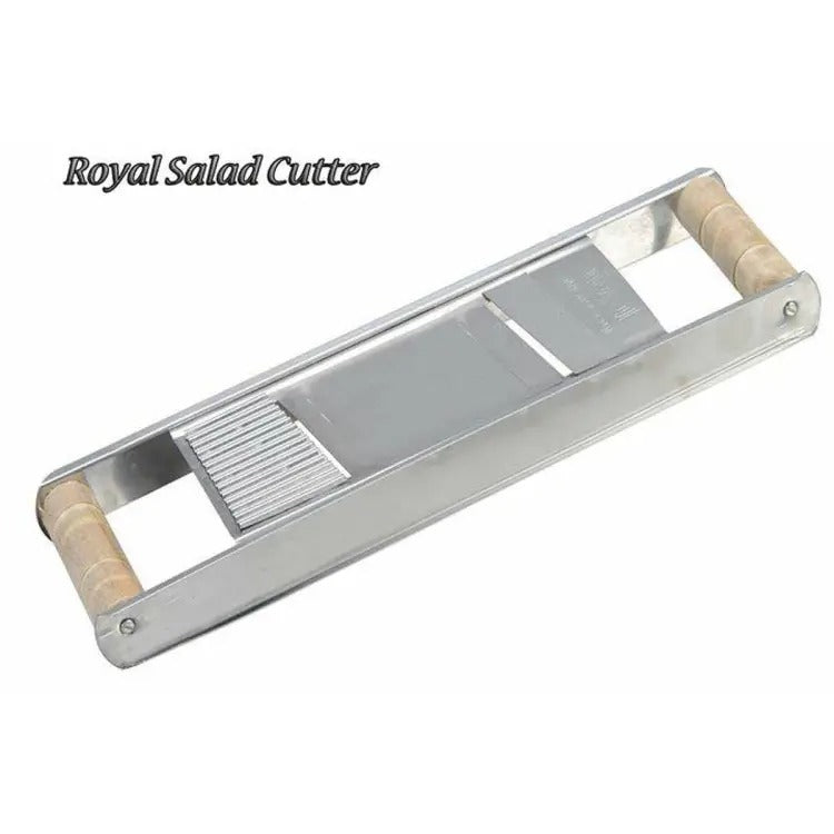 Royal Salad Cutter Steel Silver Good Quality - Heaven of homes