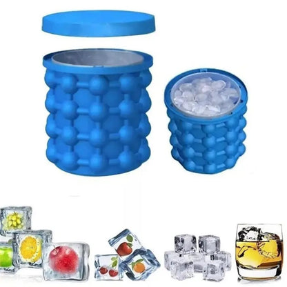 Silicone Ice Cube Maker The Revolutionary Space Saving Ice Cube Maker Ice Genie - Heaven of homes