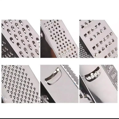 Kitchen Stainless Steel 6 Sided Box Grater Cheese Slicer -Kadu Kush-Onion and Potato Cutter, Peeler,Slicer-Salad Cutter - Heaven of homes