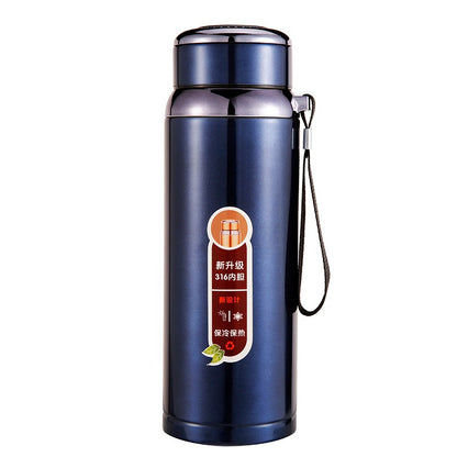 Imported Original 1000ml & 800ml Stainless Steel Hot & Cold Water Bottle for Boys Girls & Kids , Sports & Gym Water Bottle, Vacuum Insulated Coffee Cup & Thermal mugs And Travel Bottle | Ther - Heaven of homes