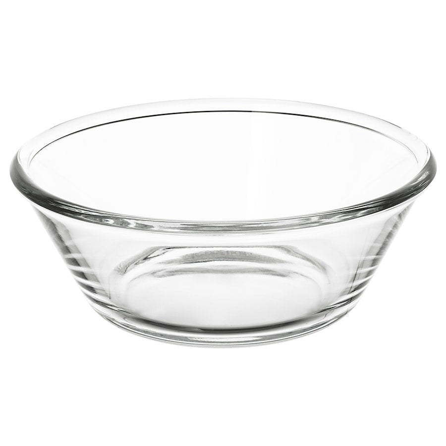 Delisoga® Set of 6 Clear Glass Soup Bowls - 6.5 Inch Transparent Design - Heaven of homes