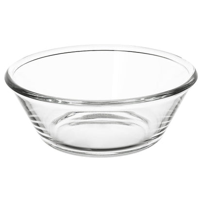 Delisoga® Set of 6 Clear Glass Soup Bowls - 6.5 Inch Transparent Design - Heaven of homes