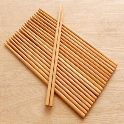 Bamboo Chopsticks Reusable Natural wood Chop Sticks Original 5 Pairs - Heaven of homes