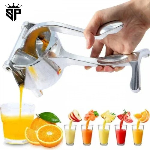 Heavy-Duty Aluminium Manual Fruit Juicer | Hand Press Orange & Lime Juicer