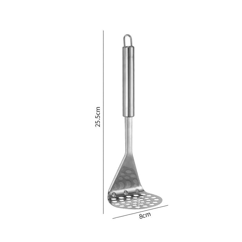 Heaven® Heavy Duty Stainless Steel Potato Masher – Durable Rust-Resistant Hand Masher for Potatoes, Vegetables & Kitchen Use