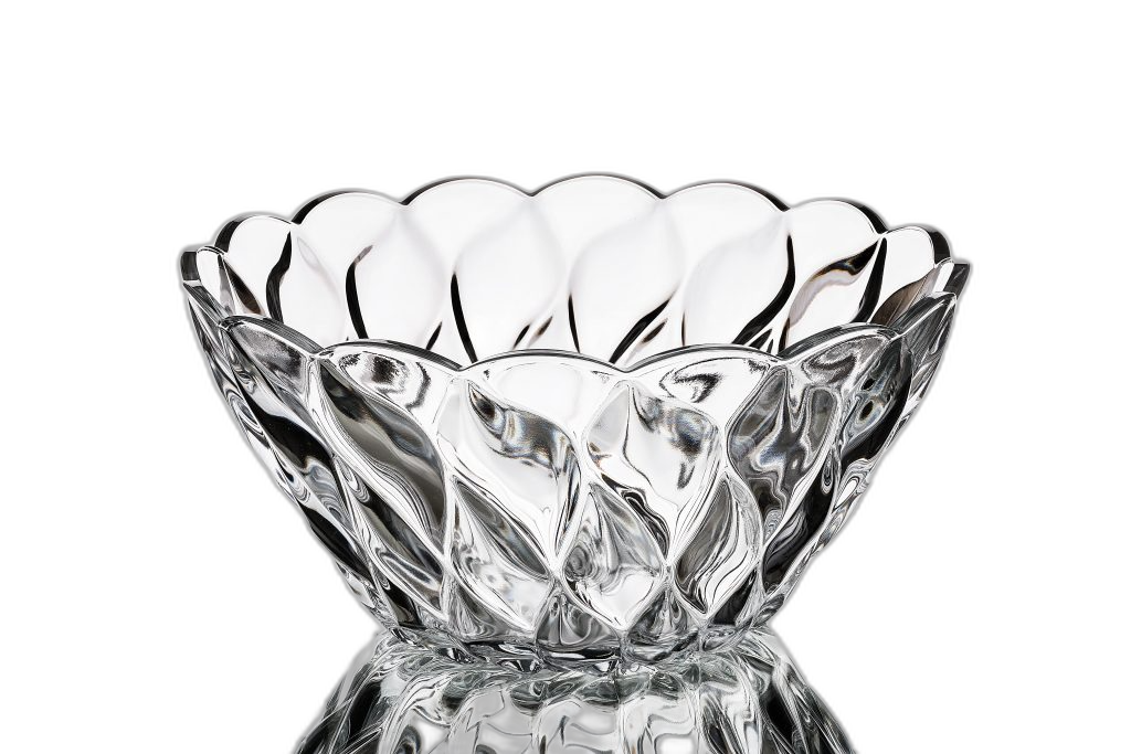 Royal Glass Serving Bowl Center Table Deep Bowl 10 Inches - Heaven of homes