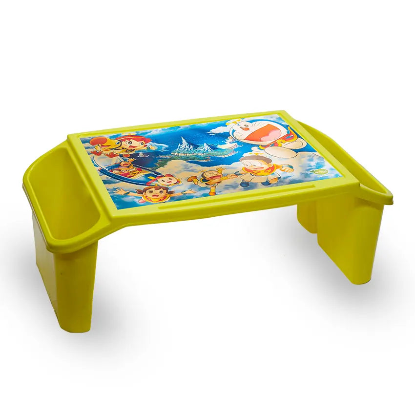 Kids Book Table with Sticker Laptop Table for Children Set of 3 - Heaven of homes